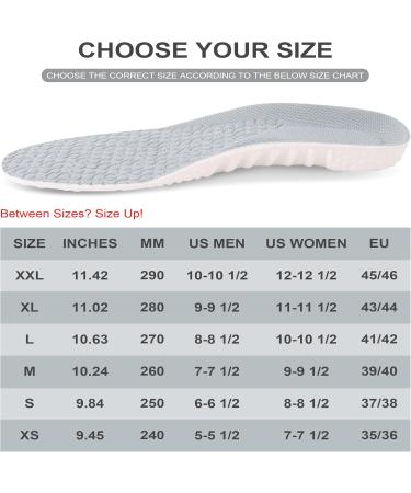 FDZ Thick Cushion Insoles for Plantar Fasciitis Relief | Shock Absorbing Shoe Inserts for Men & Women | Arch Support for Flat Feet and Heel Pain - Buy Online on GoSupps.com