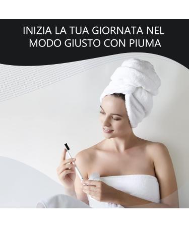 Piuma Toothbrush - Eco-Friendly Innovative Design for Deep Dental Care | Recyclable & Made in Italy - Shop Internationally - Buy Online on GoSupps.com