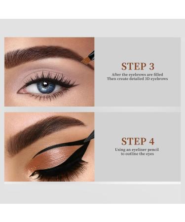 Eyebrow Pencil Eye Makeup Eyebrow Pen Natural Eyebrow Hair Long Lasting Liquid Eyebrow Pen Eyebrow Pencil (02) - Buy Online on GoSupps.com