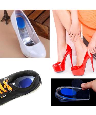 Neoreser Gel Heel Spur Inserts | Orthopedic Cushions for Plantar Fasciitis & Achilles Pain | EU Size 40-45 - Buy Online on GoSupps.com