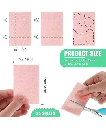 35-Piece Moleskin Flannel Adhesive Pads for Foot Blister Prevention - Heel Cushion for New Shoes - Nude Color - Buy Online on GoSupps.com