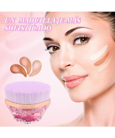 2 PCs Brochas de Maquillaje - Brocha Plana para Base L quida y Herramienta Cosm tica con Caja de Almacenaje - Env o Internacional - Buy Online on GoSupps.com