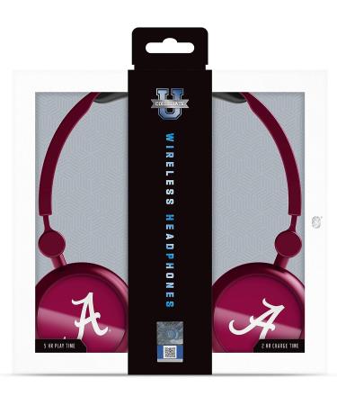 SOAR NCAA Alabama Crimson Tide Bluetooth On-Ear Headphones - Buy Online on GoSupps.com