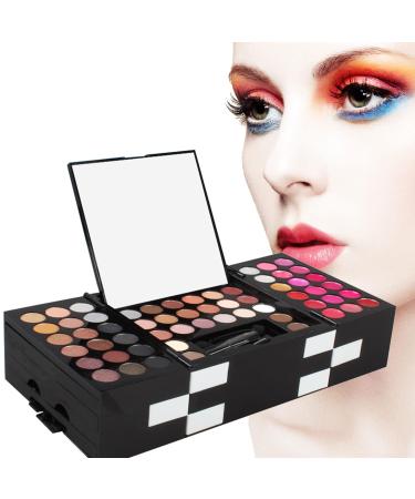 142 Colors Make up set teenagers girls Cosmetic Palette Set include Eyeshadow Palette Lipstick Blush Foundation Concealer Face Powder Mascara Lipgloss Brush for Every Woman 142PCS