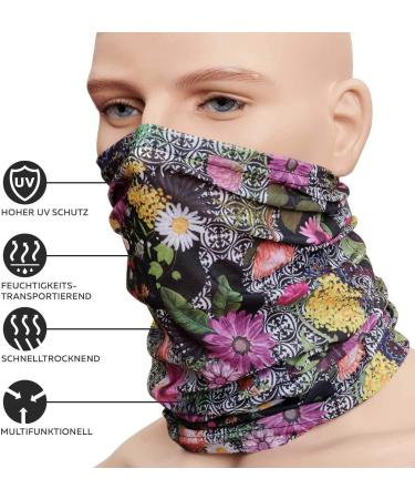 Hilltop 3-Pack Motorcycle Multifunctional Scarf & Bandana Set | Stylish Headscarves for Him & Her - Buy Online on GoSupps.com