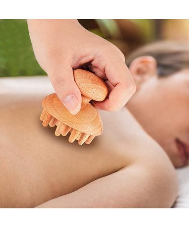 BRIUERG Wooden Mushroom Massage Tool | Anti-Cellulite Fascia Roller for Whole Body Muscle Relief - International Shipping Available - Buy Online on GoSupps.com