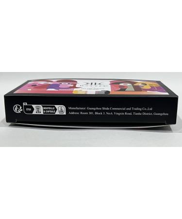 RSTYLE UV Gel Nail Polish Set 4 Colours Shellac Set Glitter Red French Nail Polish Home and Nail Salon Manicure 6 ml Black - Buy Online on GoSupps.com