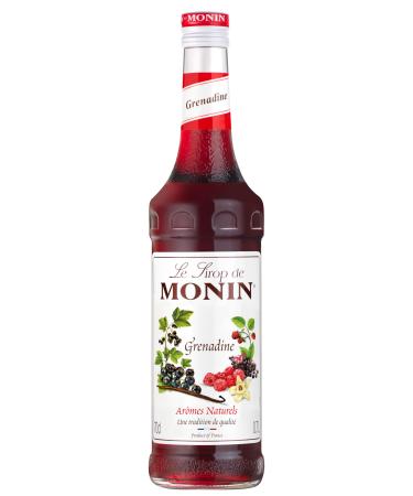 MONIN - Sirop de Grenadine pour boissons fra ches et cocktails - Ar mes naturels - 70 cl
