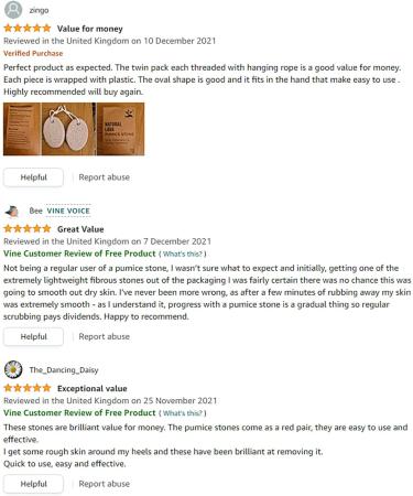 Naturacare 2Pcs Natural Lava Pumice Stone for Feet/Hands/Body - Callus Remover & Exfoliator for Men/Women - Buy Online on GoSupps.com