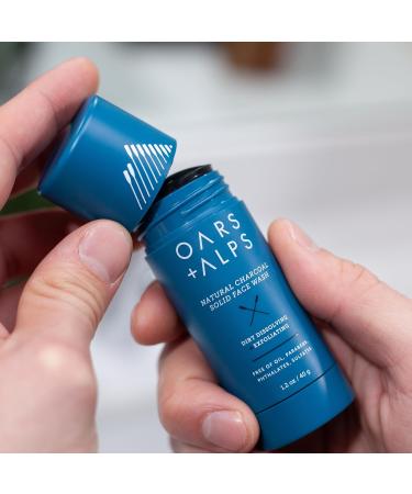 Oars + Alps Men s Skin Care Kit | Vegan & Gluten Free | Face Wash Eye Roller & Moisturizer | Travel Size & TSA Approved - Buy Online on GoSupps.com