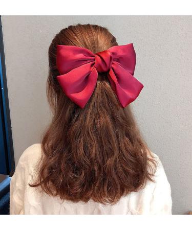 Cinaci 12 Pack Satin Hair Clips - Handmade 8-Inch Alligator Hairdressers for Women & Girls - Buy Online on GoSupps.com