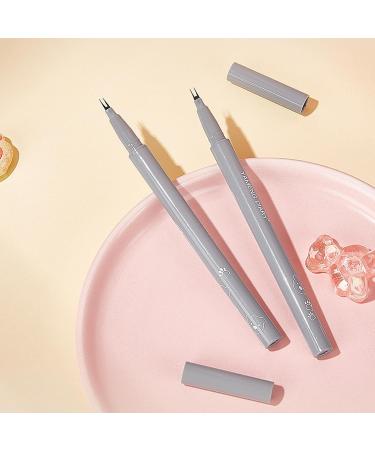 Double Tip Lower Eyelash Pencil | Smudge Proof Lower Lash Eyeliner Double Eyelid Liner - Quick-Drying Brown and Black Long Wear Eyeliner for Makeup Pochy - Buy Online on GoSupps.com