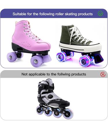 TUCANA Star Shape 85A Rubber Roller Skate Stopper | Adjustable Toe Stop for Double-Row Skates | Durable Non-Marking Brake Block in Flower Blue - Buy Online on GoSupps.com