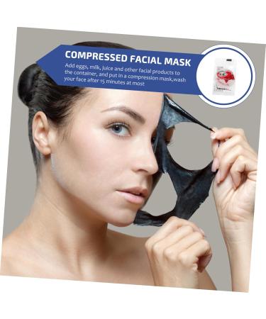 Beavorty Mask Skin Care Sheet 100 Compressed Compressed Facial Mask Set medium white - Buy Online on GoSupps.com