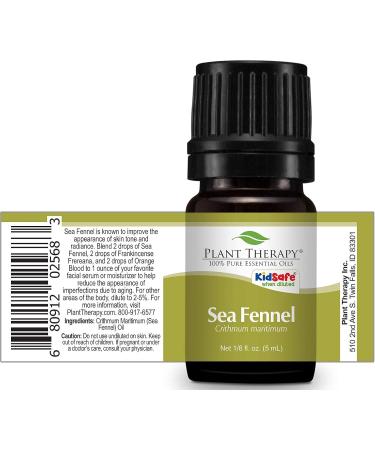Shop Plant Therapy Sea Fennel Essential Oil 5 mL - 100% Pure Undiluted Therapeutic Grade for International Shipping - Buy Online on GoSupps.com