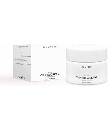MAVERO Cosmetics Mavero WHERECREAM Hyaluron face cream with urea & Q10 face cream dry skin moisturizing face care antiwrinkle cream moisturizer face skin cream - Buy Online on GoSupps.com