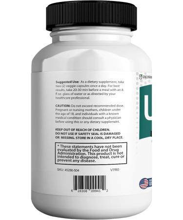 UroSync Pro Natural Herbal Prostate Support 60 Capsules Extra Strength with Saw Palmetto Vitamins E & B6 Gluten Free Non-GMO (3) - Buy Online on GoSupps.com