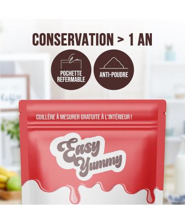 Easy Yummy Vanilla Powder (25g) 100% Bourbon Vanilla Vanilla Powder for Baking Vegan Vanilla Powder - Buy Online on GoSupps.com