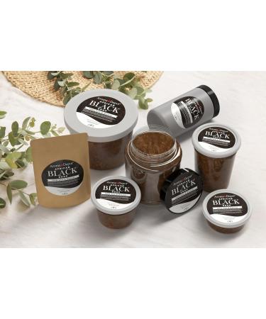 African Black Soap Paste 12 oz - 100% Natural Raw Soap for Acne Eczema Psoriasis Dry Skin & Scar Removal - Handcrafted & Imported from Ghana - Buy Online on GoSupps.com