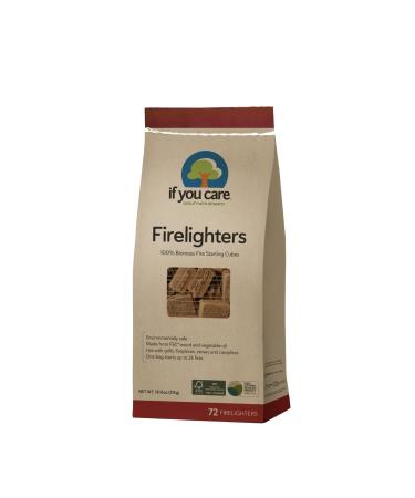 If You Care Firelighters - FSC Certified, 72 ct