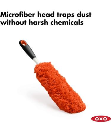 OXO Good Grips Microfiber Hand Duster - Best Dusting Tool for Home and Office - Buy Online on GoSupps.com