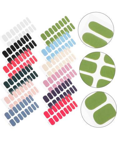 HAPINARY 12 Sets Fake Nails Women Fake Nail Tips Nail Charms Manicure Supplies Manicure False Nail Fake Fingernails Nail Patches False Nail for Women Frosted Nail Supplies 3d Sticker - Buy Online on GoSupps.com