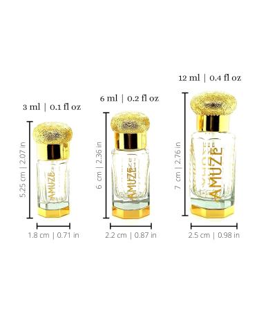 Damascus Rose 12 ml - METAL | Premium Perfume Oil | Attar Oil | Alcohol-Free | Vegan & Cruelty-Free - Buy Online on GoSupps.com