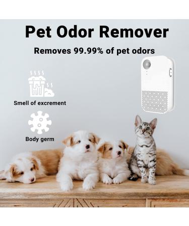 Mknzome Cat Litter Deodorizer - Intelligent Odor Eliminator 99% Deodorization Air Purifier for Cat Toilets & Small Spaces - Buy Online on GoSupps.com