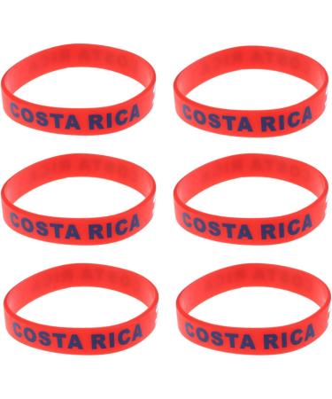 LUOEM Silicone Wristband Rubber Bracelet - Fashion Sports Wristbands for Teens & Adults - Pack of 6 (Rica) | Shop Internationally - Buy Online on GoSupps.com