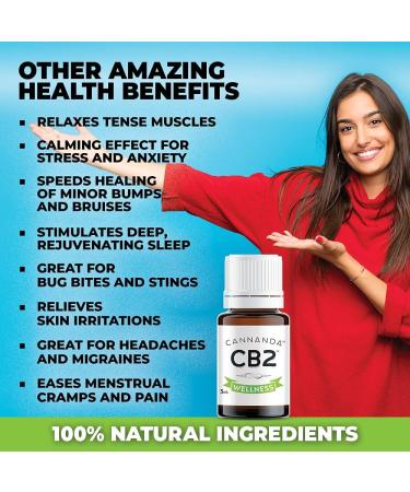 CB2 OIL WELLNESS - Extra Strength for Natural Pain Relief/Inflammation and Anxiety/Stress. Stronger and More Effective Than Hemp Oil / Hemp Gummies. Enhances Sleep/Mood. Feel Calm and Relaxed. Feel Like Your True Self Again! 5mL 5 ML - Buy Online on GoSupps.com