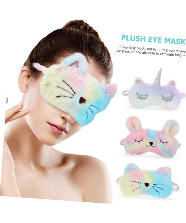 FOMIYES 12 Pcs Unicorn Blindfold Eye Masks for Kids - Soft & Wear-Resistant Sleeping Eye Shades | Cartoon Polyester Sleep Eye Patches - Buy Online on GoSupps.com