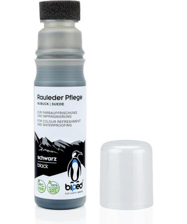 biped Suede Care - Refreshing and Color Impregnation - Velvet Nubuck Stick with Sponge Applicator 75 ml Z2790 (Black) - Buy Online on GoSupps.com