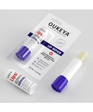 Medicated Lip Balm Hydrating w/Petrolatum Shea Butter Beeswax 100% Natural Ingredients Organic Lip Butter Balm & Moisturizers Lip Repair For Dry Cracked Lips Overnight Lip Treatment 2PCS - Buy Online on GoSupps.com