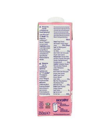 Isola Bio Rice Almond Milk 250ml - Organic Dairy-Free Beverage for Healthy Living - Buy Online on GoSupps.com