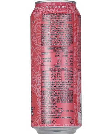  THE FORTUNE GROUP LONDON LTD Manstar Energy Drink Pipeline Punch 12 x 500 ml - Buy Online on GoSupps.com