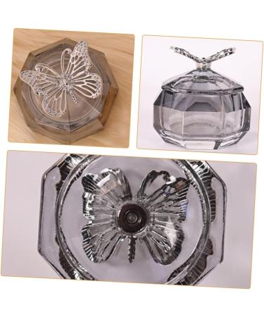 FRCOLOR Crystal Glass Manicure Cup Dappen Dish Zinc Alloy Nail Manicure Tools - Buy Online on GoSupps.com