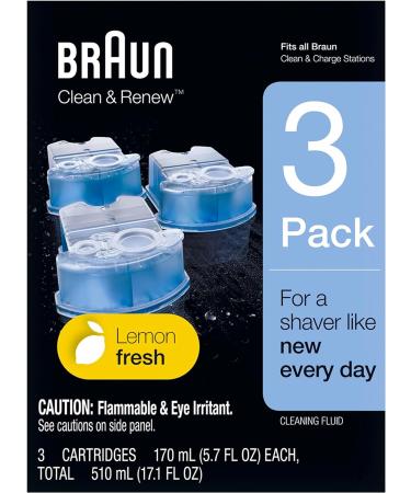 Braun Electric Shaver for Men Series 7 7171cc Wet & Dry Shave Turbo & Gentle Shaving Modes & Clean and Renew Refill 3 Count Electric Shaver + Refill 3 Count - Buy Online on GoSupps.com