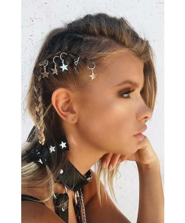 45-Piece Hair Rings & Braid Clips Set - Dreadlocks Loops & Hair Jewelry for Stylish Braids - Buy Online on GoSupps.com