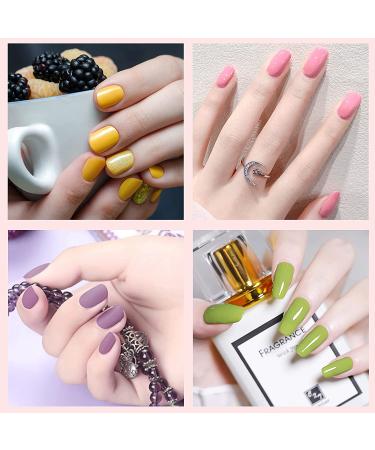Yocrovv 23 Pcs Gel Nail Polish Set with Matte & Glossy Top Coats | Soak Off Gel Polish Kit for Christmas Gift | Popular Gel Nail Art Polish - Buy Online on GoSupps.com