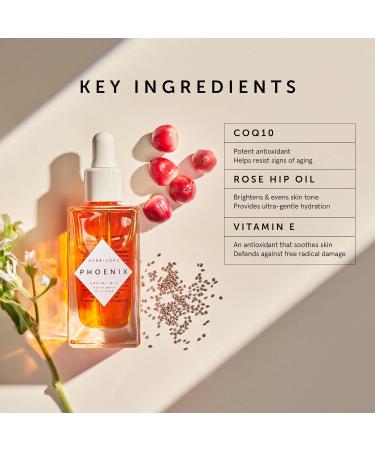 HERBIVORE Wrinkle-Fighting Duo - MOON FRUIT Bakuchiol & Peptides Serum + PHOENIX Rosehip Oil | Vegan Cruelty-Free Anti-Aging Skincare for Youthful Smoother Skin - Buy Online on GoSupps.com