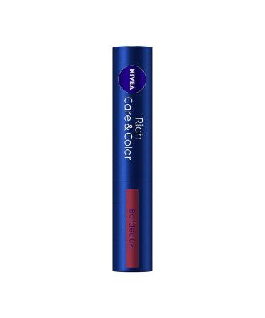 Nivea Ritchikea & Color Lip Bordeaux - Moisturizing Lipstick for Vibrant Lips - Buy Online on GoSupps.com