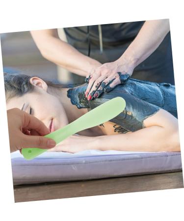 WOONEKY 10pcs Tool Stick Cosmetic Spatula Tool Cosmetic Spatulas Mini Reusable Mixer Pp re-usable 20.5x3x0.6cm Green - Buy Online on GoSupps.com