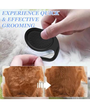 2 Pack Knot Comb Tool - Pet Knotting Comb for Cats & Dogs - Effective Hair Removal Tool for Matted Fur - Essential Pet Grooming Combs - Buy Online on GoSupps.com