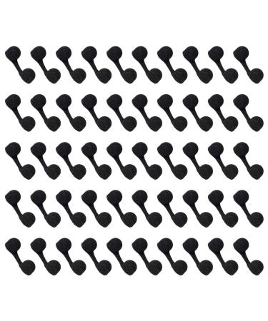 Healifty Filters Filter 200 pcs for Breathing Nose Men Block Tanning Vent Wet and Women Mask Polishing Dry Nostril Plug Plugs Easy Invisible Sunless Black Filter Breathable Sponge Sponge Air Air Blackx4pcs 3.8x1.2cmx4pcs