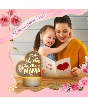 Winzwon Personalized Night Light - Unique Gifts for Mom | Birthday Mother's Day Thanksgiving & Christmas Presents - Buy Online on GoSupps.com
