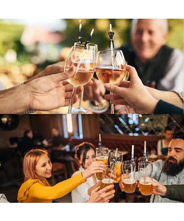 Bachelorette Party Decorations Straws 36PCS Stripper Dancing Men Confetti Straws Bachelorette Party Supplies Confetti Straws (Rose Gold) - Buy Online on GoSupps.com