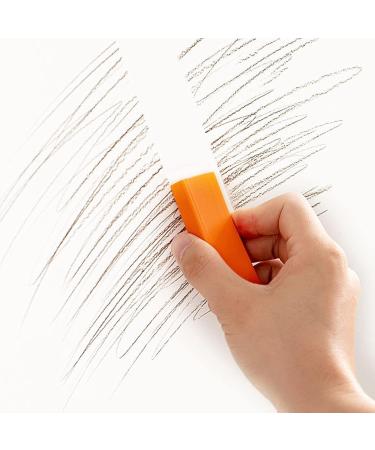 Meideli Stainless Steel Decontamination Artifact Eraser 3Pcs Limescale Rust Glass Cleaning Eraser Magic Eraser Stainless Steel Stain Remover Rubber Cleaning Eraser for Kitchen & Bedroom Orange - Buy Online on GoSupps.com