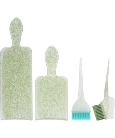 DOACT Hair Coloring Board Set Multifunctional Bleach Tint Foil Hair Highlighting Board Set for Women for Salon (Green) - Buy Online on GoSupps.com