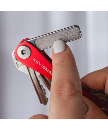 KeySmart NanoFile - Compact 2-in-1 Nail File and Mirror for On-the-Go Grooming - Buy Online on GoSupps.com
