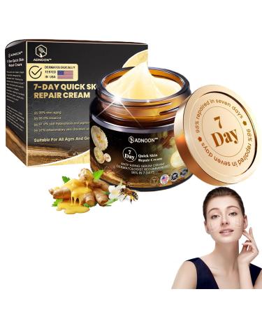 AEEHFENG ADNOON 7-Day Multi-Effect All-in-One Skincare Cream ADNOON Skin Care Cream Professional Bee Venom Cream Fine Line Skin Care Cream for All Skin Types (1 Bottle)